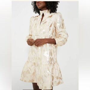 NEW Tuckernuck Fil coupe palmerston Elegant Cream Dress size L, XXL